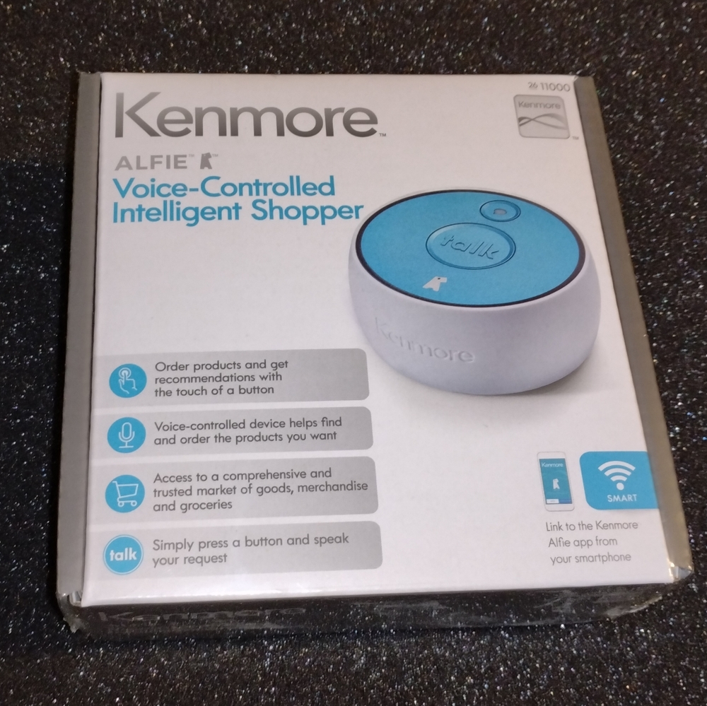 Collectible Tech Alfie Voice Controlled Intelligent ShopperPersonal Shopping